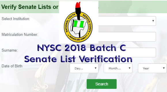 NYSC 2018 Batch C Can Start Checking The Senate List For Their Names Now