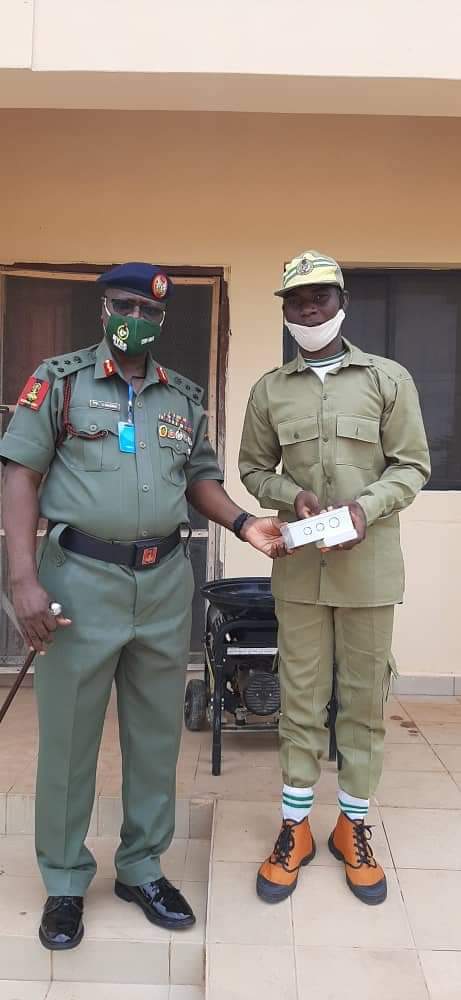 A Corps Member Durodola Invents T-Smart Device To Fight Covid-19