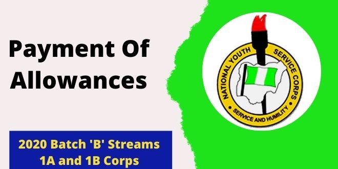 Payment Of Allowances