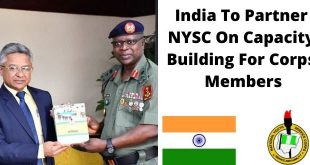 India To Partner NYSC On Capacity Building For Corps Members