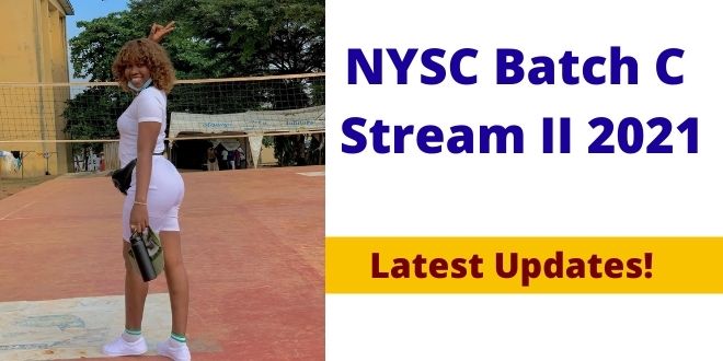 NYSC Batch C Stream II 2021
