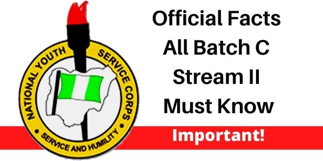 Official Facts All Batch C Stream II Must Know