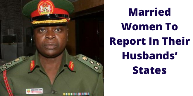 Married Women To Report In Their Husbands’ States