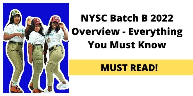 NYSC Batch B 2022 Overview