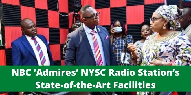 NBC ‘Admires’ NYSC Radio Station’s State-of-the-Art Facilities