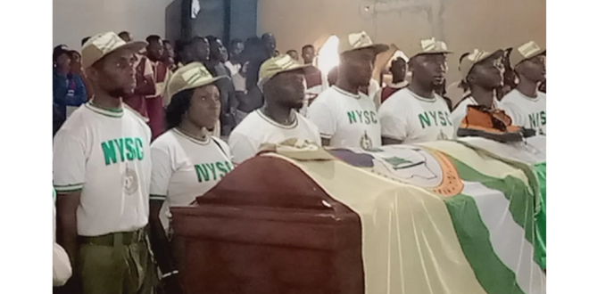 Slain NYSC Member Laid To Rest In Taraba