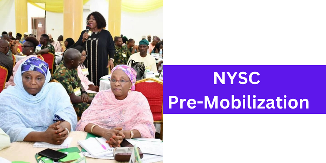 NYSC Pre mobilization