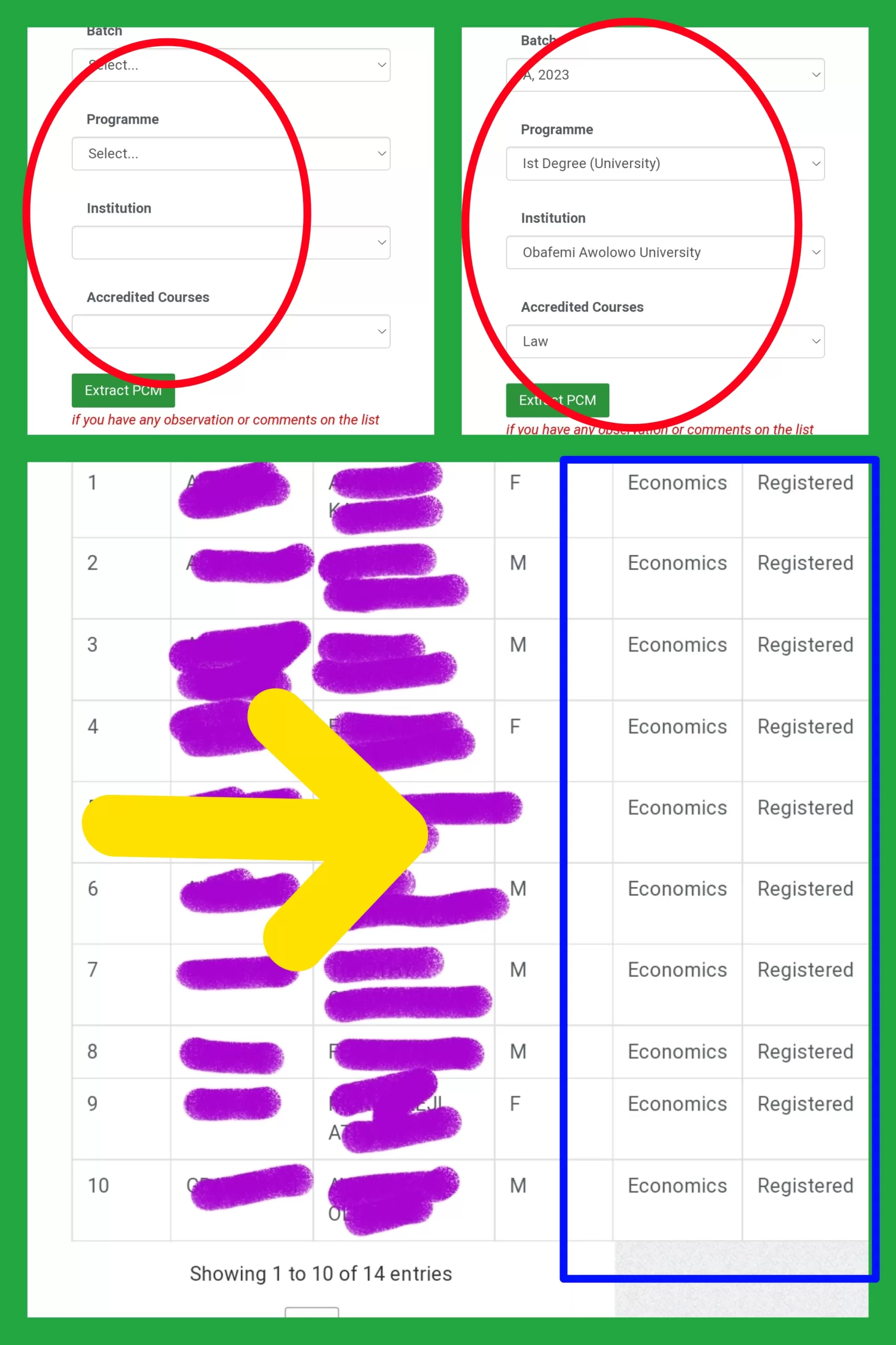 NYSC Graduation List