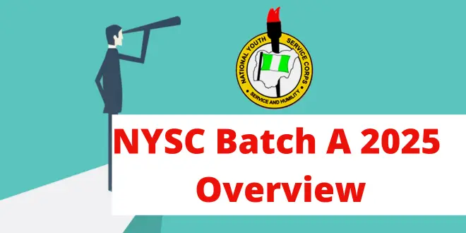 NYSC Batch A 2025 Overview