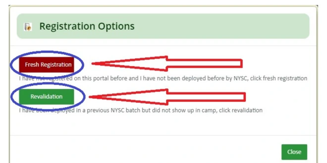 NYSC Batch A 2025 Online Registration Date