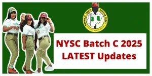 nysc batch c 2025 latest uodate