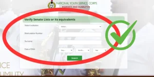 2025 Batch C List Of Institutions Whose Senate List Is Out On The NYSC Portal
